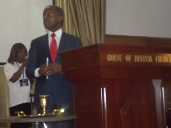 Prophecy Was Made That I Will Be Vice President – Osinbajo